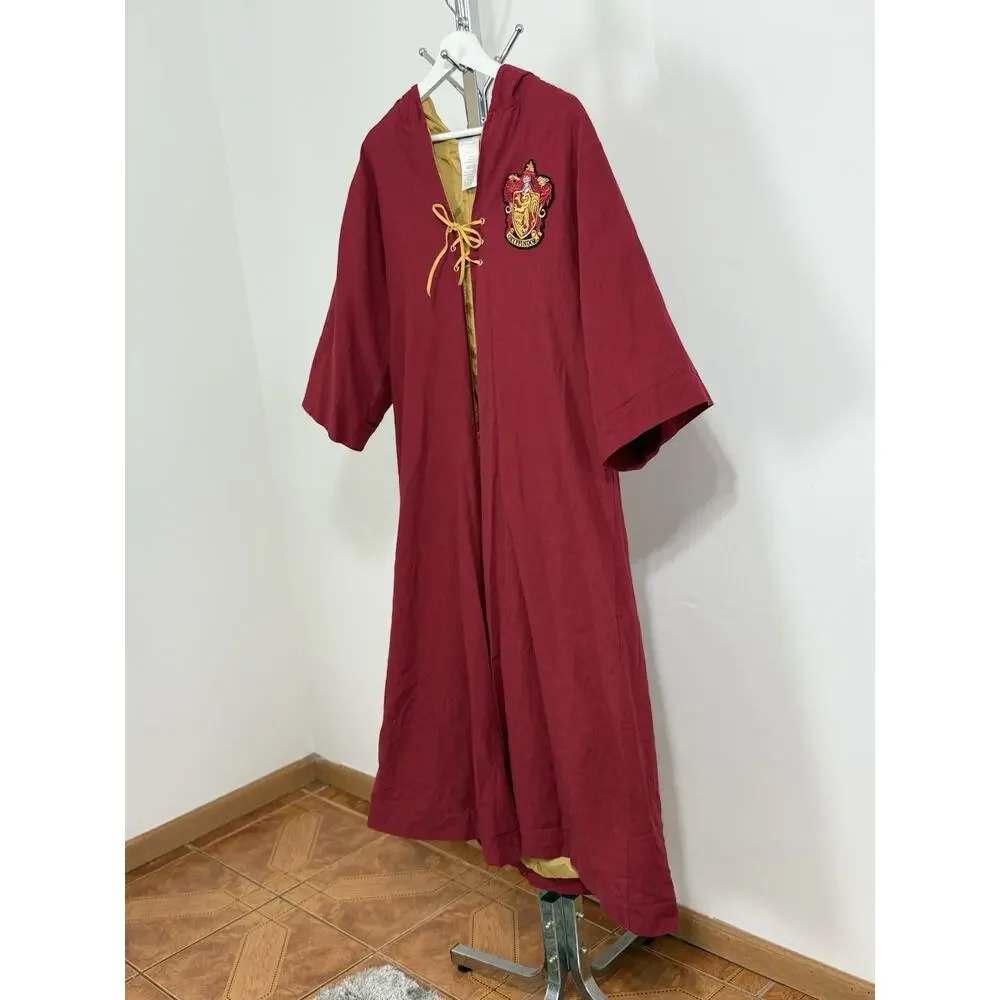 Official Harry Potter Gryffindor Hooded Robe Cloak Costume Youth One Size OS